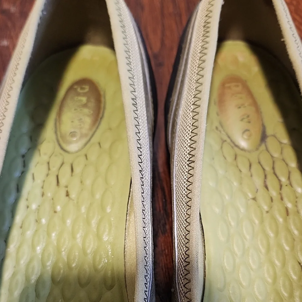 Privo By Clarks Mesa Womens Olive Green Casual Slip On Active Flats Comfort 10 - Picture 2 of 8